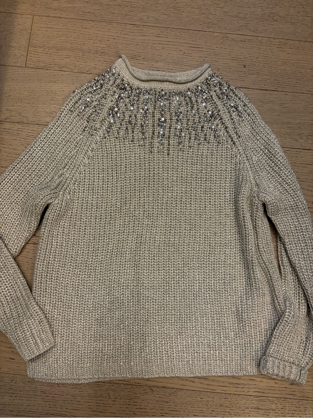 Ralph Lauren beaded sweater